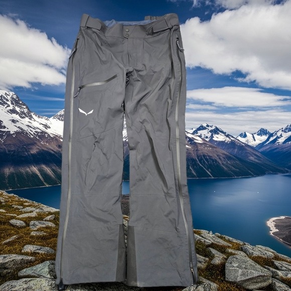Salewa Ortles 3 GTX Pro Pants Mens M Gore-Tex Pro Alpine Ski Mountaineer - Picture 2 of 16
